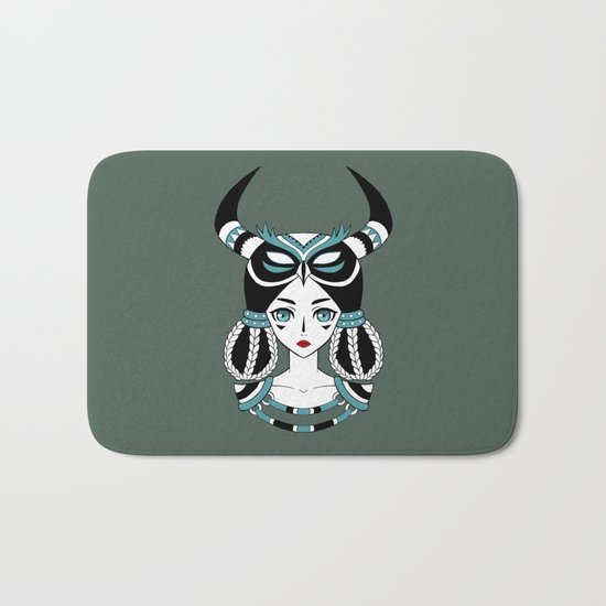 Owl Tribe Bath Mat