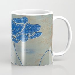 Blue Poppy Coffee Mug