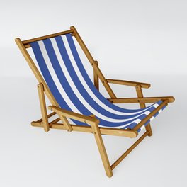 Royal White Cabana Stripe Sling Chair