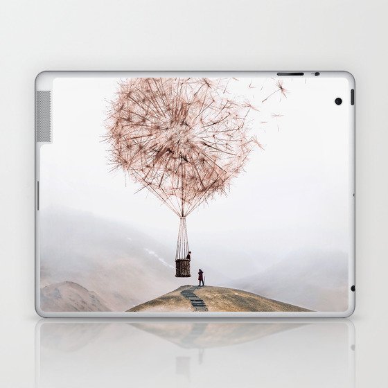 Flying Dandelion Laptop & iPad Skin