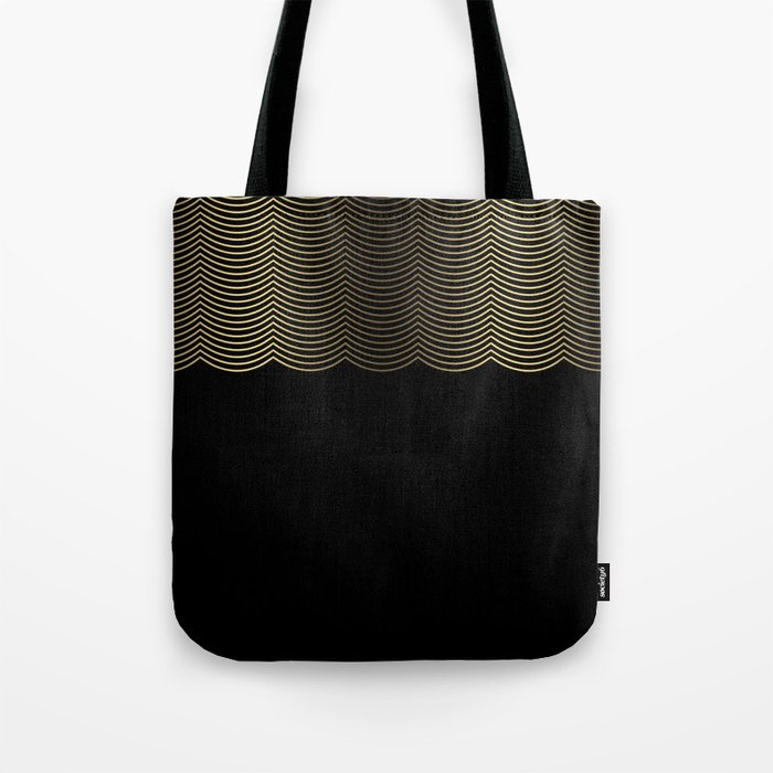 scallop tote bag