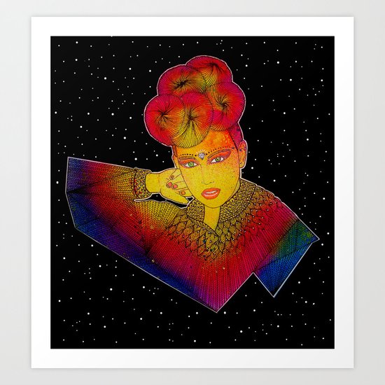 moon Art Print