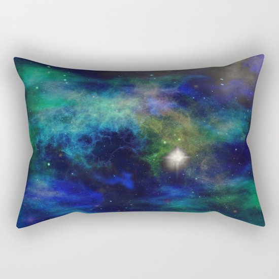 Stars and Waves Rectangular Pillow