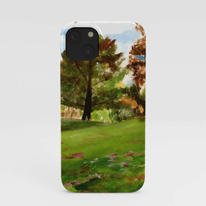 Linear Park Landscape iPhone Case