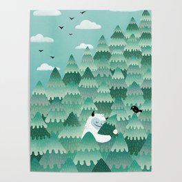 Tree Hugger (Spring & Summer version) Poster