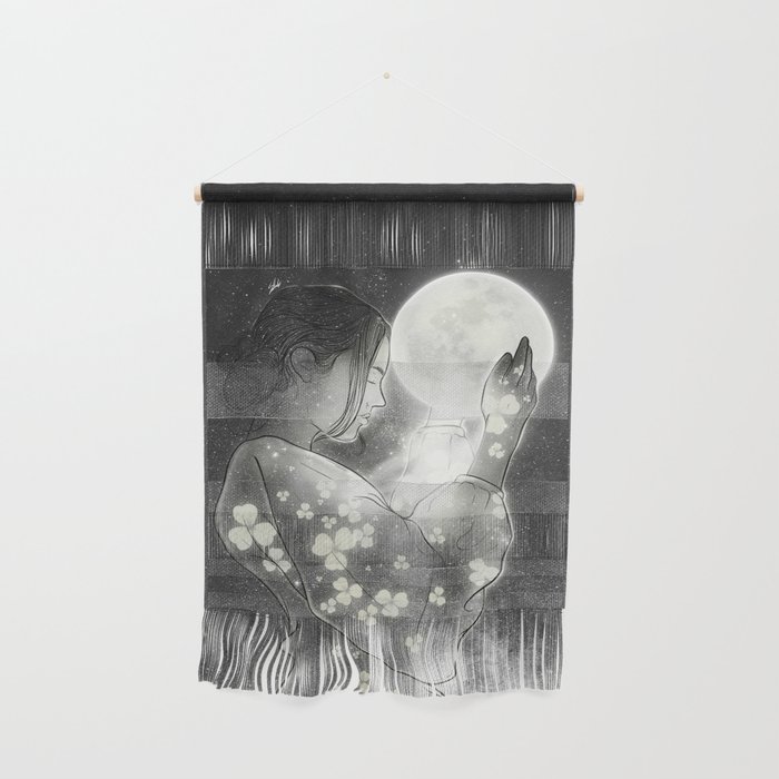 The moon & me. Wall Hanging