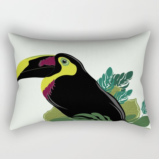 Toucan Rectangular Pillow