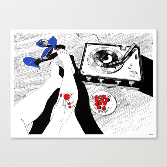 Cherry Bomb Canvas Print