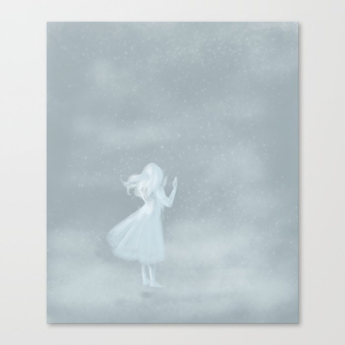 Snow Witch Canvas Print