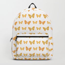Monarch Pizza Backpack | Drawing, Monarch, Nature, Curated, Cartoon, Food, Pizza, Animal, Illustration, Veggie 