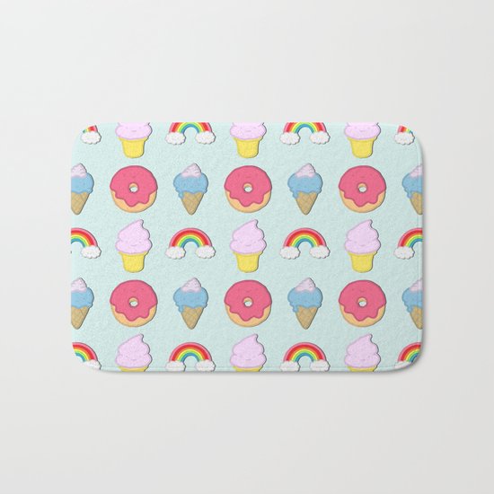 Happy Candyland Bath Mat