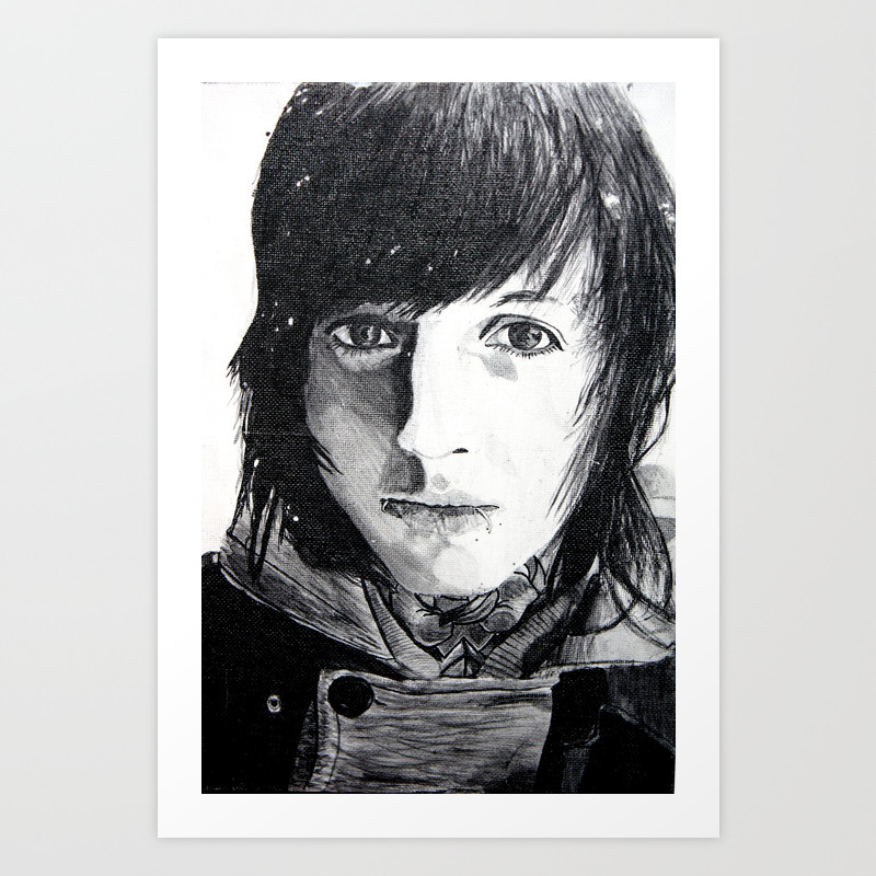Chelsea Smile Art Print By Chelseyj Society6