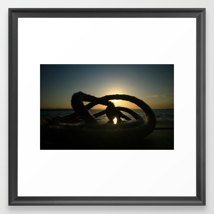 Sunset Framed Art Print