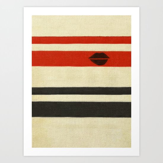 The Lady Vanishes Art Print