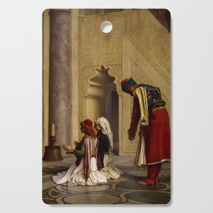 Young Greeks in the Mosque, 1865 by Jean-Leon Gerome Cutting ...