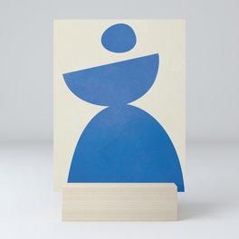 Blue Balance II Mini Art Print