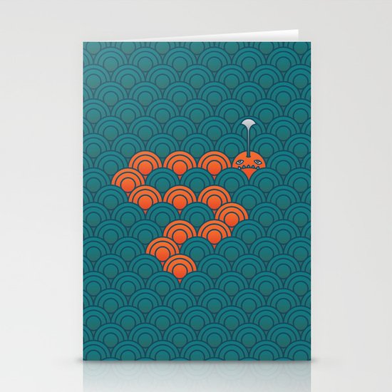 The Last Sea Monster Stationery Cards