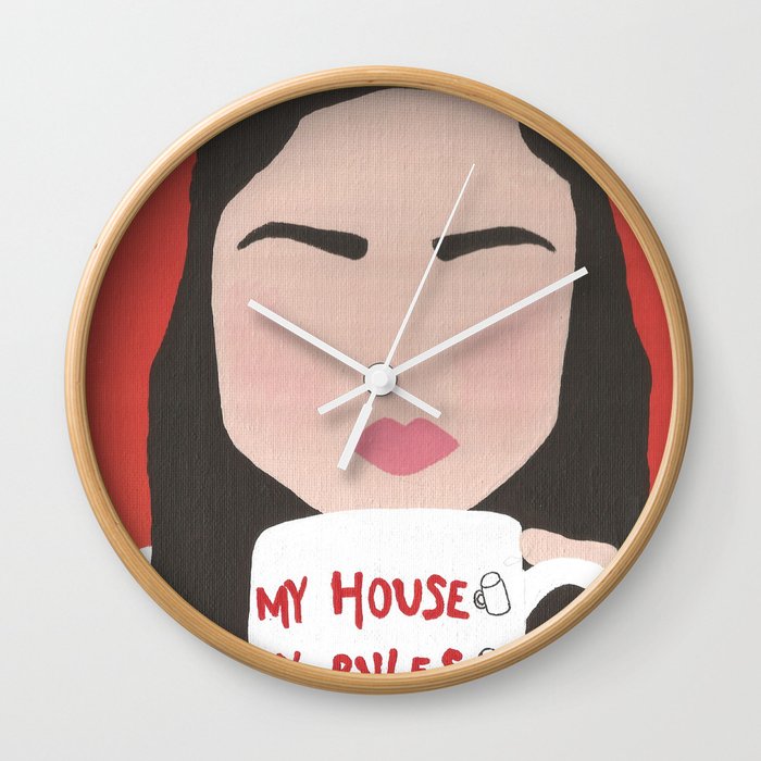 Marta's House Wall Clock