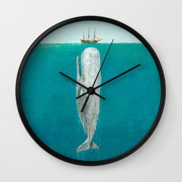 The Whale - Full Length  Wall Clock
