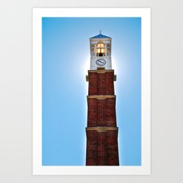 Purdue Clock Tower Art Print