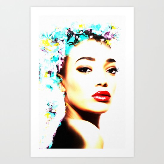 WOMAN Art Print
