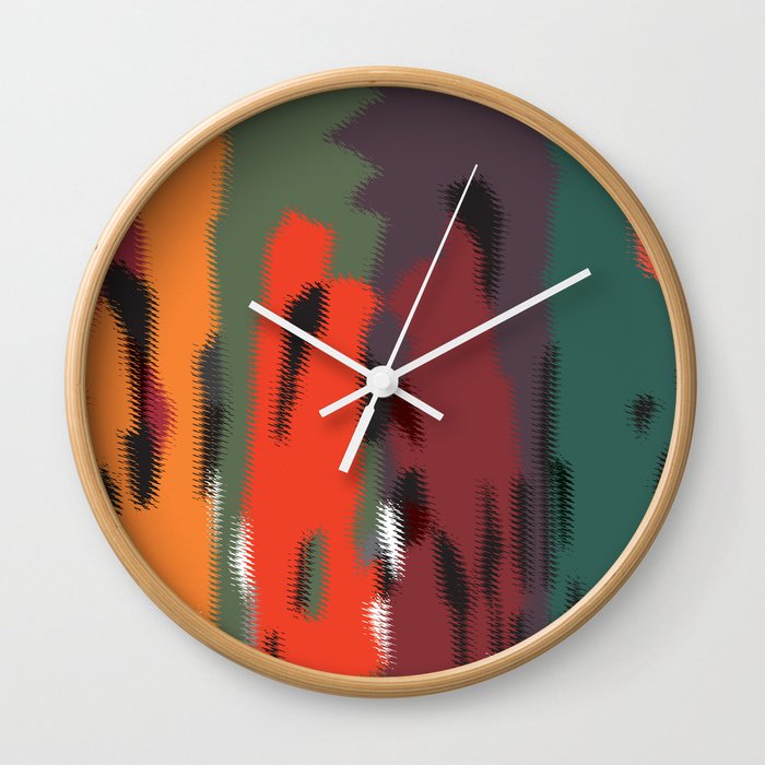 Polar Colors Wall Clock - Colorful Wall Clocks Polar Colors Wall Clock - Colorful Wall Clocks