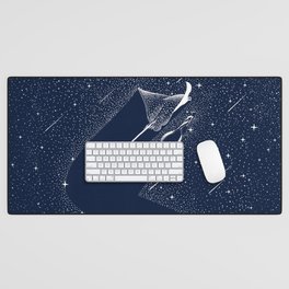 Star Collector and Diver Desk Mat