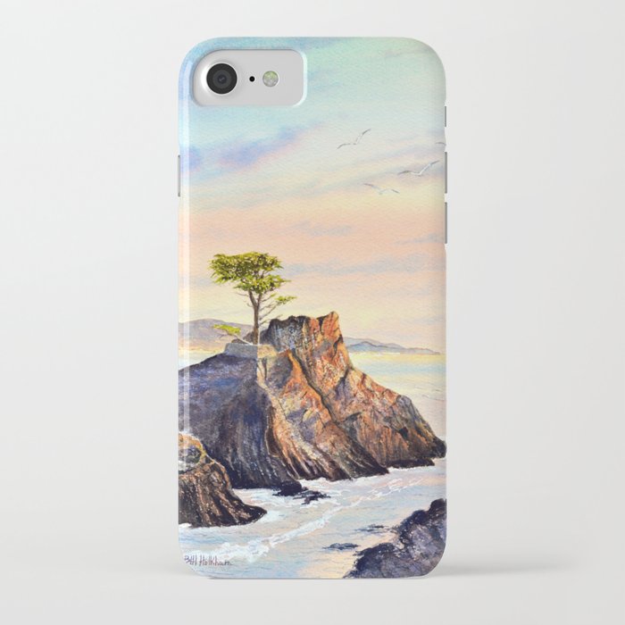 Pebble Beach Lone Cypress Tree iPhone Case