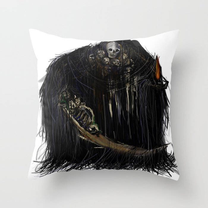Gravelord Nito - Dark Souls Throw Pillow