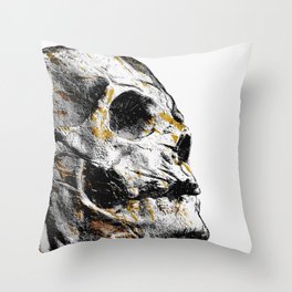 Day 0923 /// Skeletoon shader Throw Pillow