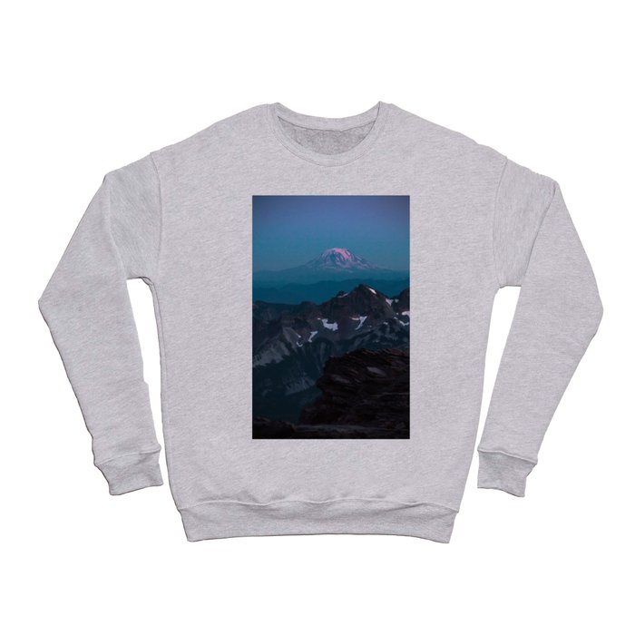 Cool tones mountain snow Crewneck Sweatshirt