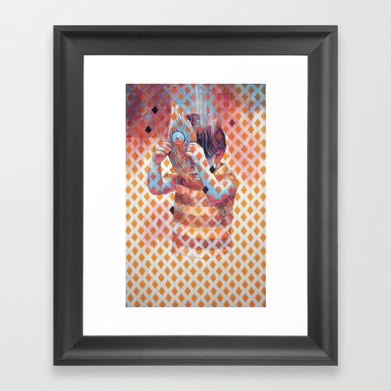 Third eye Framed Art Print
