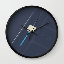 Close up of the volume bar on a keyboard Wall Clock