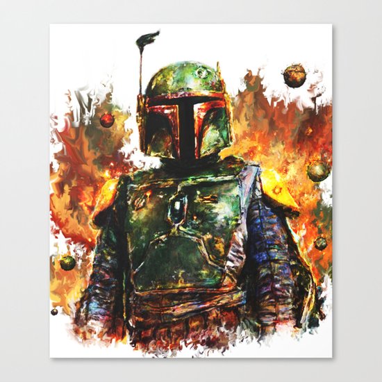 Boba Fett Canvas Print