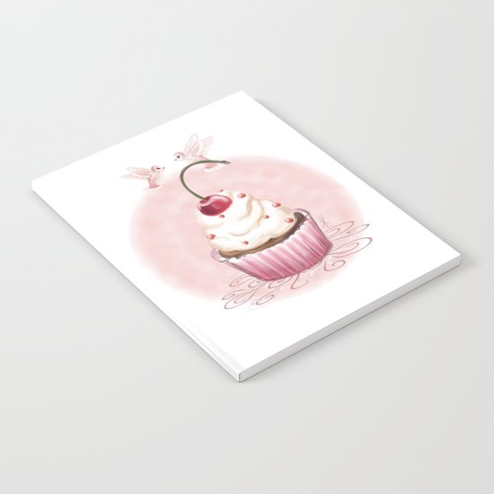 Cherry Cupcake Notebook
