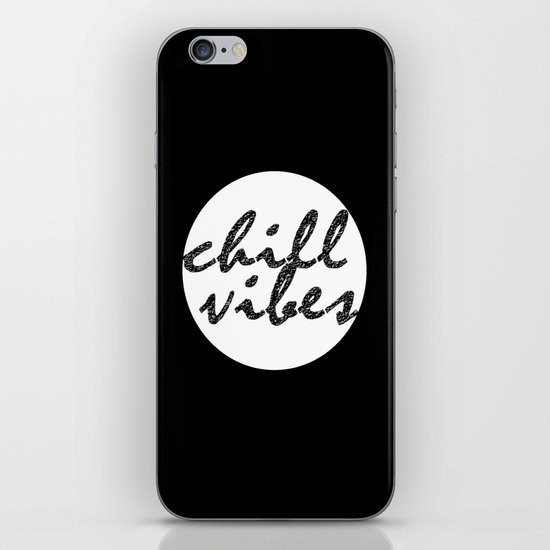 Chill Vibes iPhone & iPod Skin