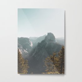 Half Dome in Yosemite National Park Metal Print