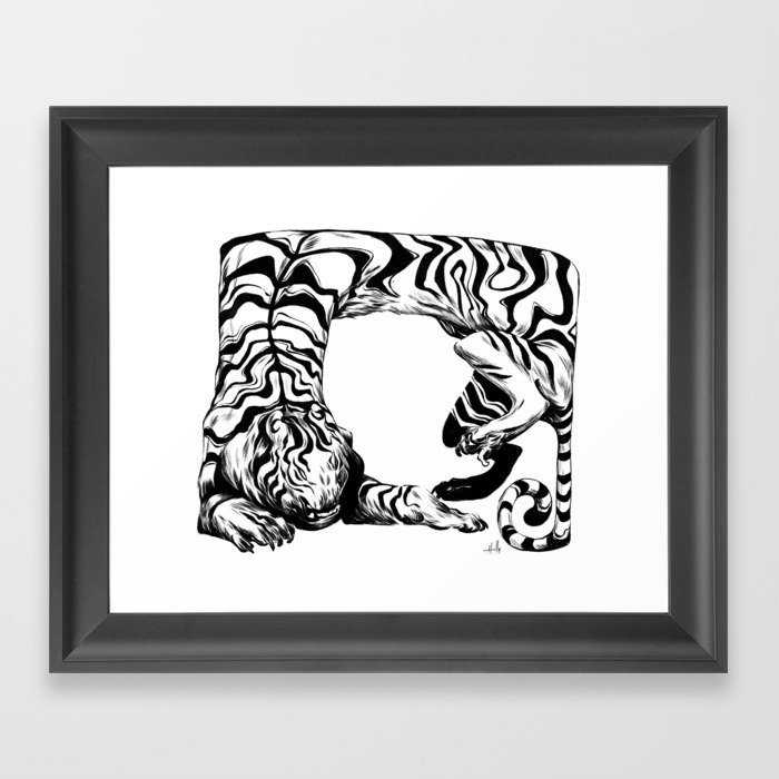 Tiger Tiger Framed Art Print