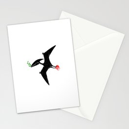 PTERODACTYL OF PEACE Stationery Cards