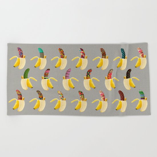 Anna Banana Beach Towel
