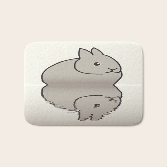 rabbit-15 Bath Mat