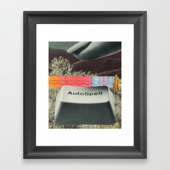 autospell Framed Art Print