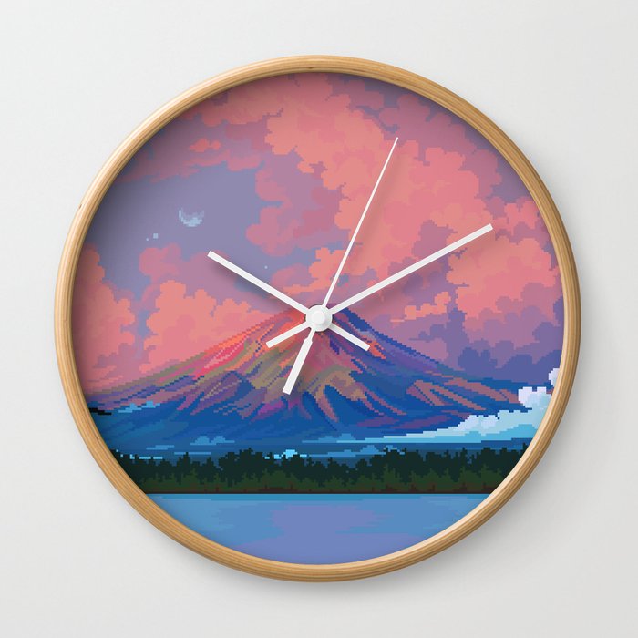 Fuji-san Wall Clock