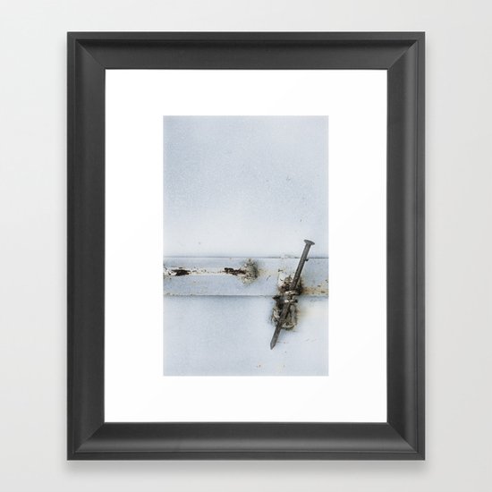 closed#02 Framed Art Print