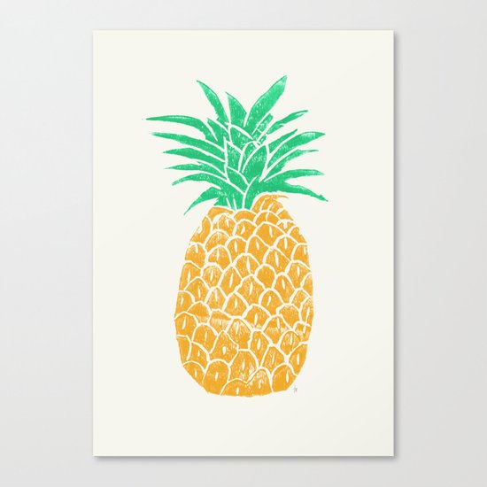 Pineapple Canvas Print