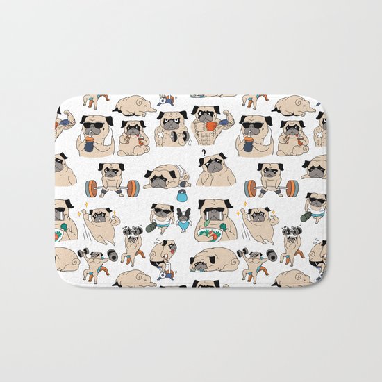 Pugsgym Bath Mat