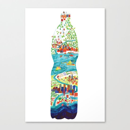 Water is life Canvas Print