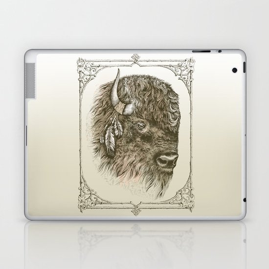 Portrait of a Buffalo Laptop & iPad Skin