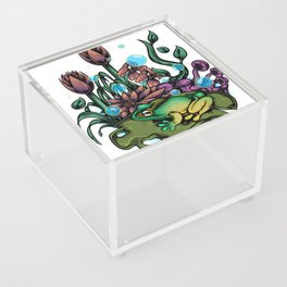swamp bubble frog Acrylic Box