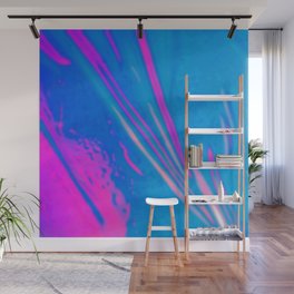 Pink & Blue Holo Wall Mural